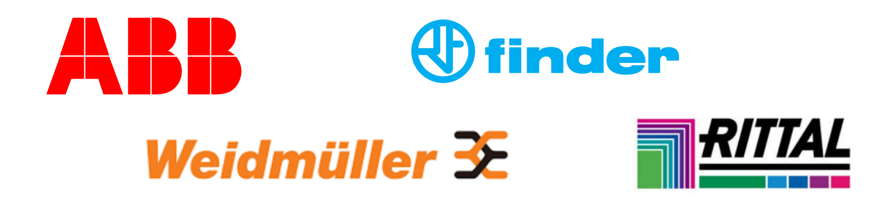 ABB, Rittal, Finder, Weidmueller